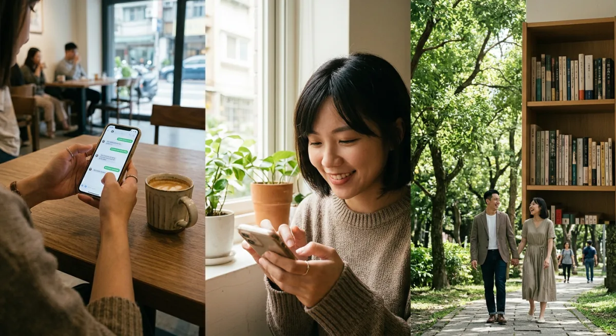 甜心研究所文章中的見面安排配圖